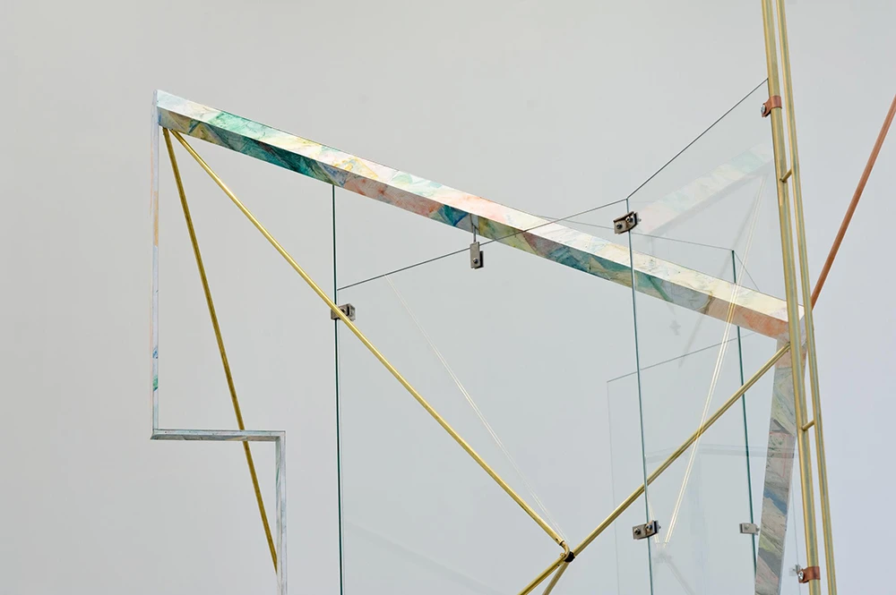 The Subtle Knife, Brass, Aluminium, Glass & Steel, 2013