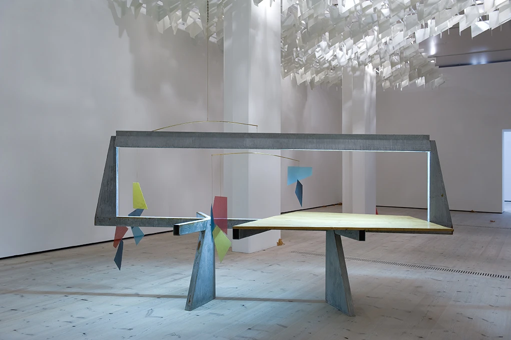 Turner Prize Show, Jesmonite & Aluminium, 2011