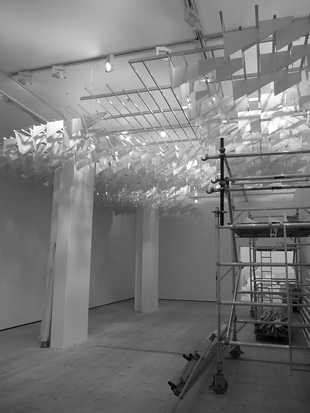 Turner Prize Show, Jesmonite & Aluminium, 2011