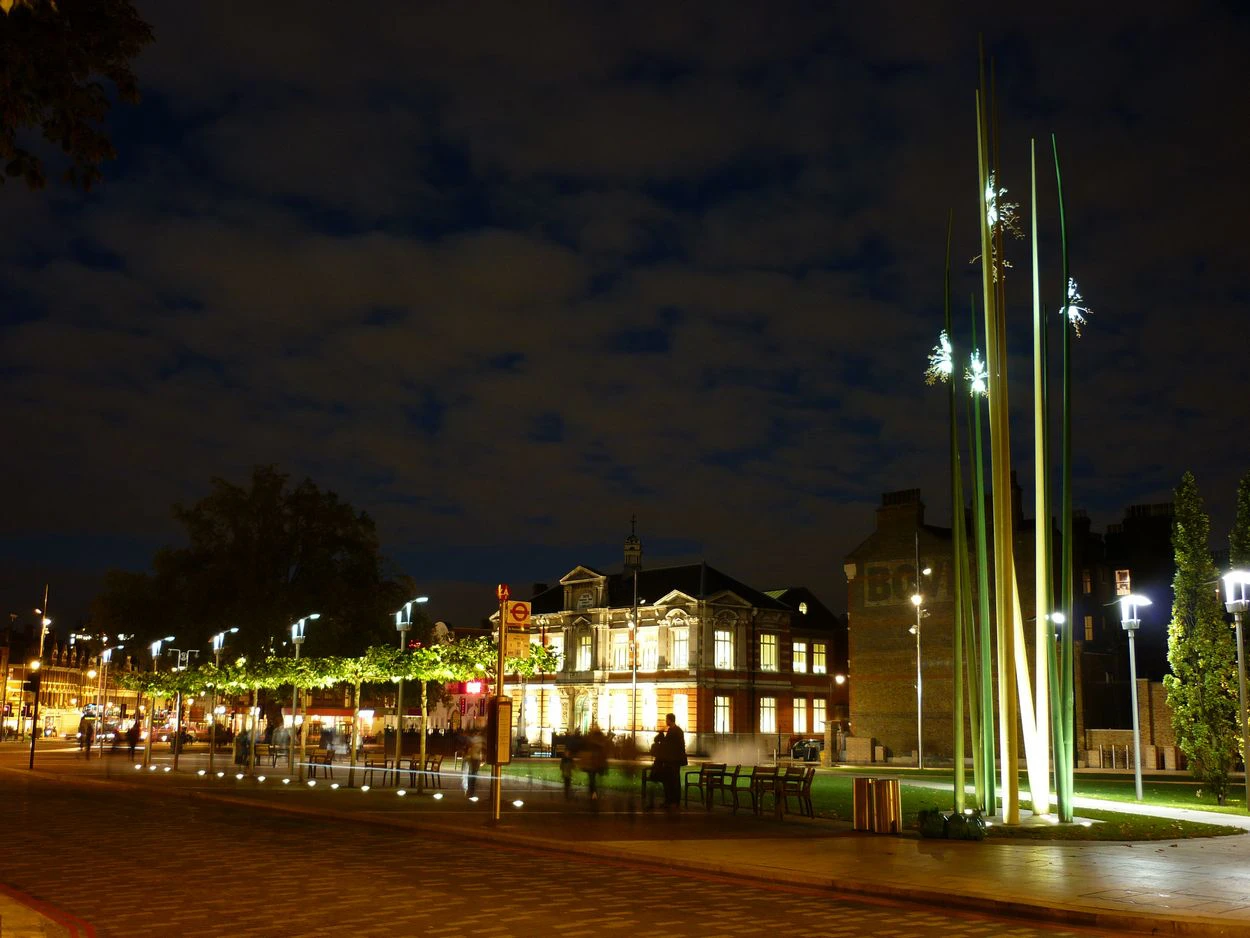 Windrush Square, Brixton, Painted Steel, 2009