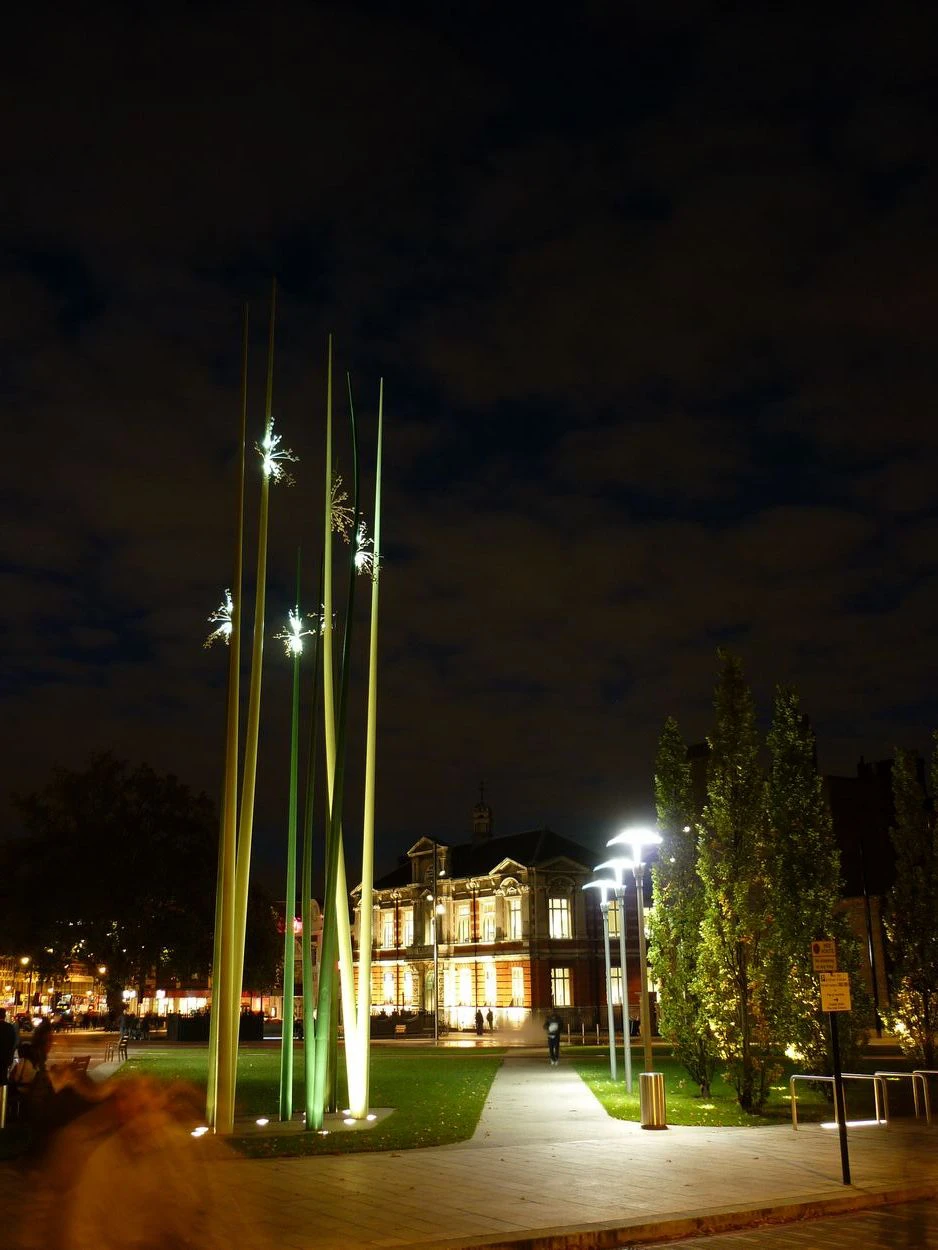 Windrush Square, Brixton, Painted Steel, 2009