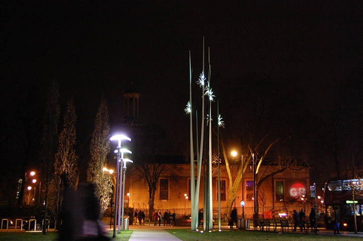Windrush Square, Brixton, Painted Steel, 2009